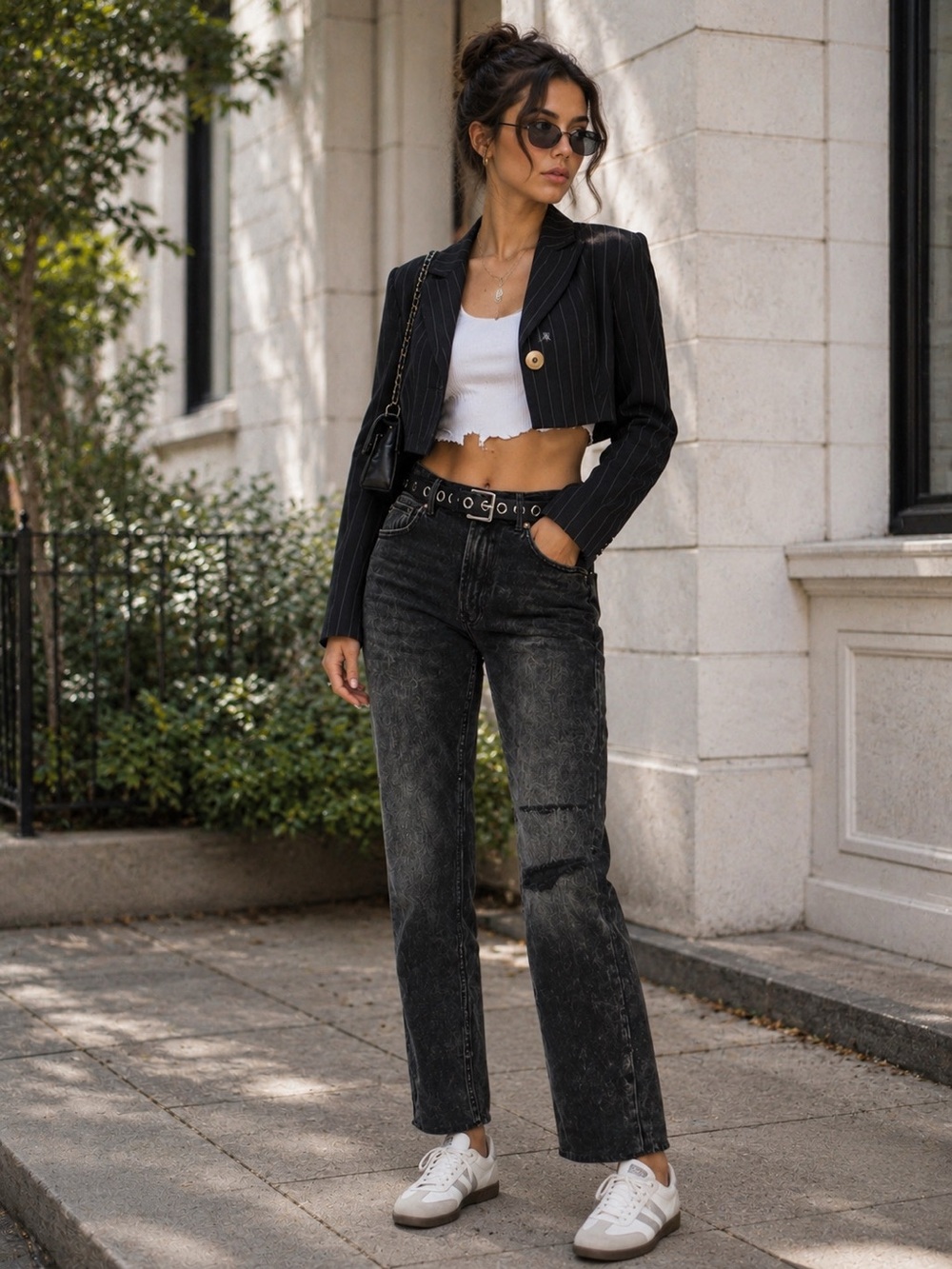 Free People x We The Free Vixen Cigarette Jean in Rock N Roll Sz 27